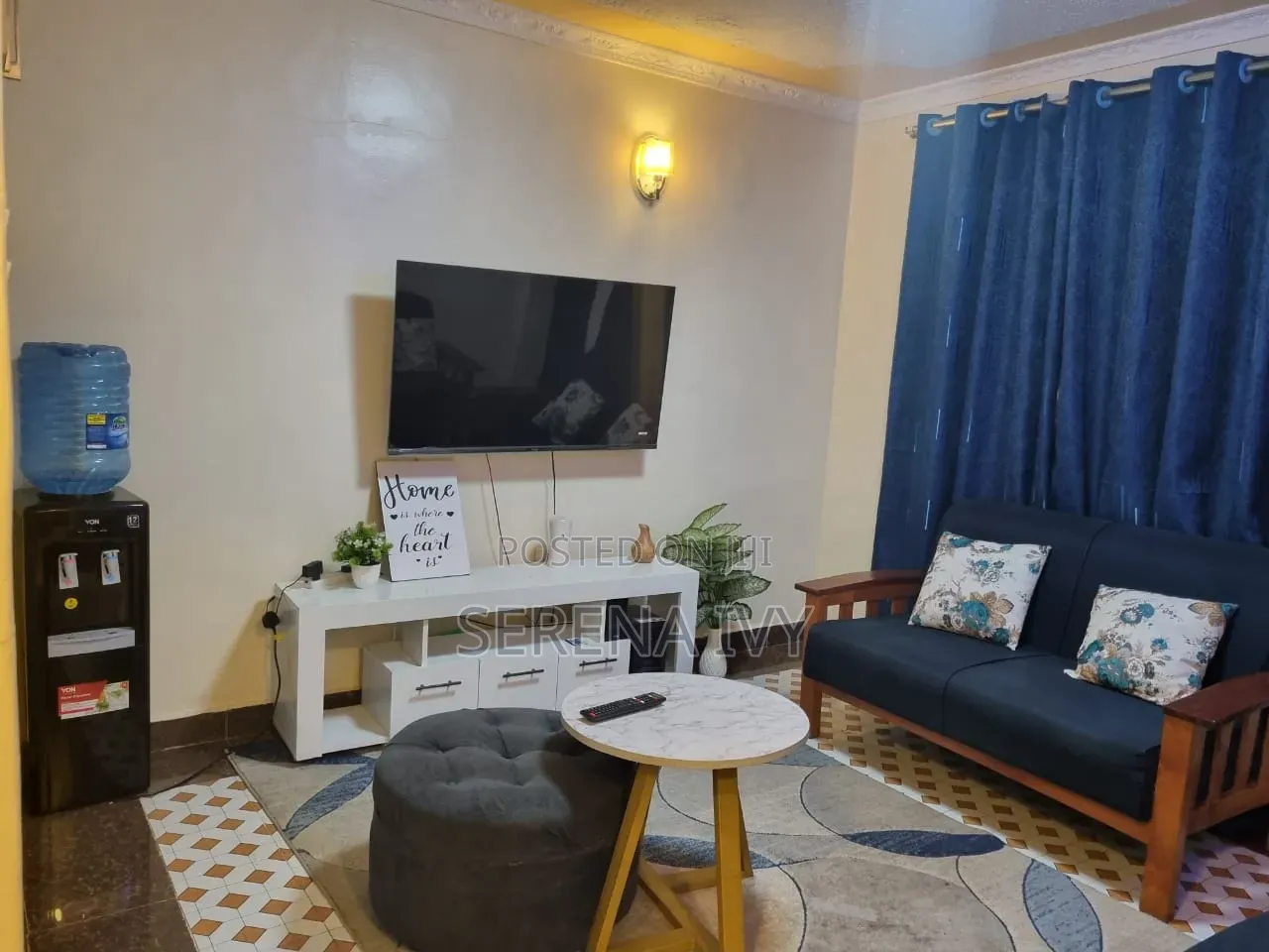 Modern TV Stand With Led Lights