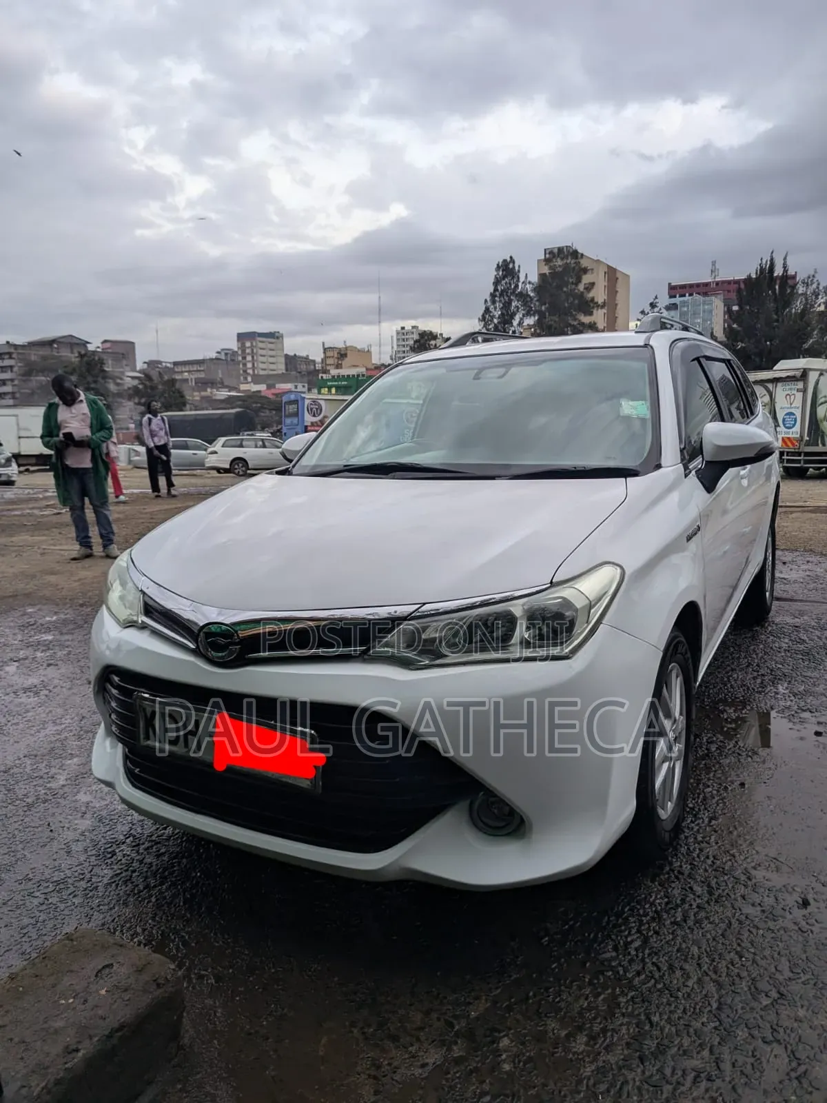 Toyota Corolla Fielder 2015 White