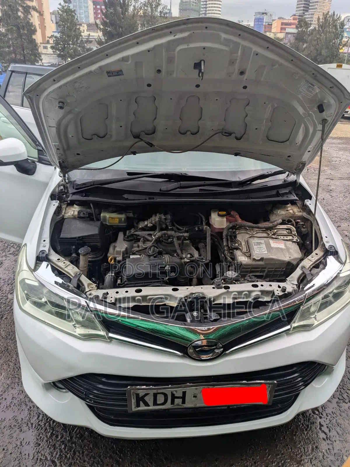 Toyota Corolla Fielder 2015 White