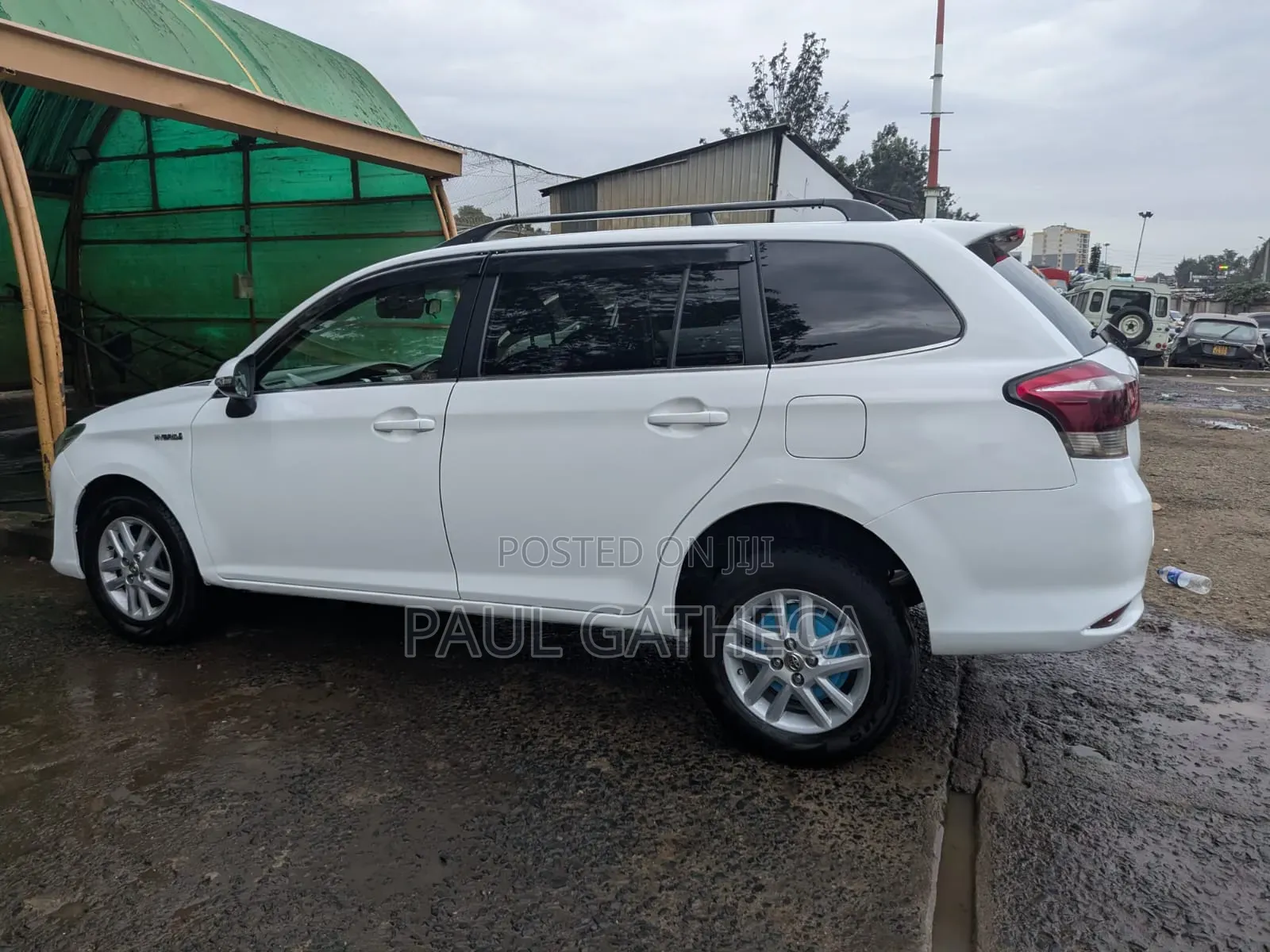 Toyota Corolla Fielder 2015 White
