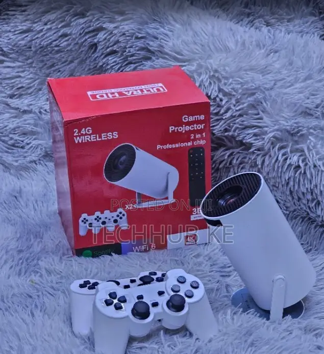 HY300 Game Projector Android With Wireless Gaming Controller Theater