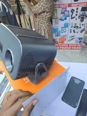 Portable Smart Projector With Android 11 Auto Keystone