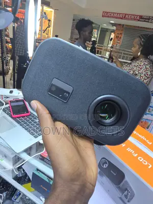 Portable Smart Projector With Android 11 Auto Keystone