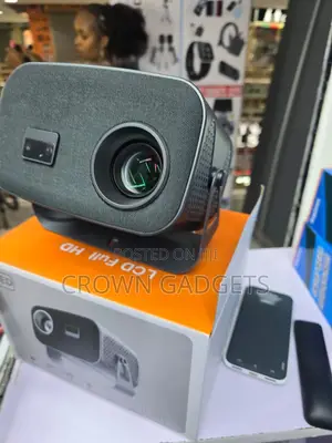 Smart Mini Projector Compatible WiFi Bluetooth Portable
