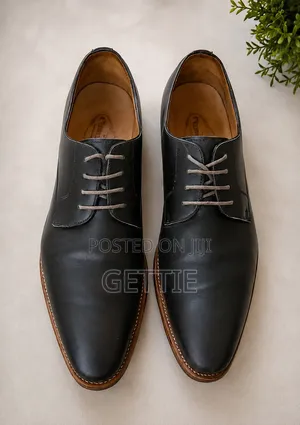 Men's Leather Official Dress Shoes – Size 41