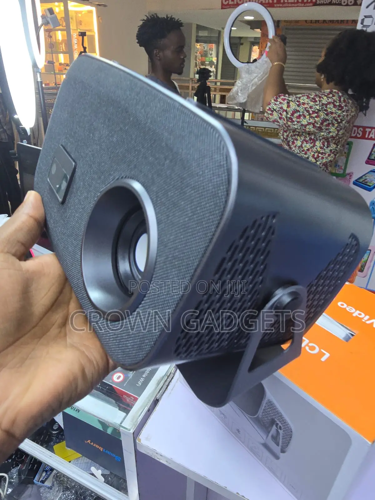 360° Rotating Android Projector Home Theater Device