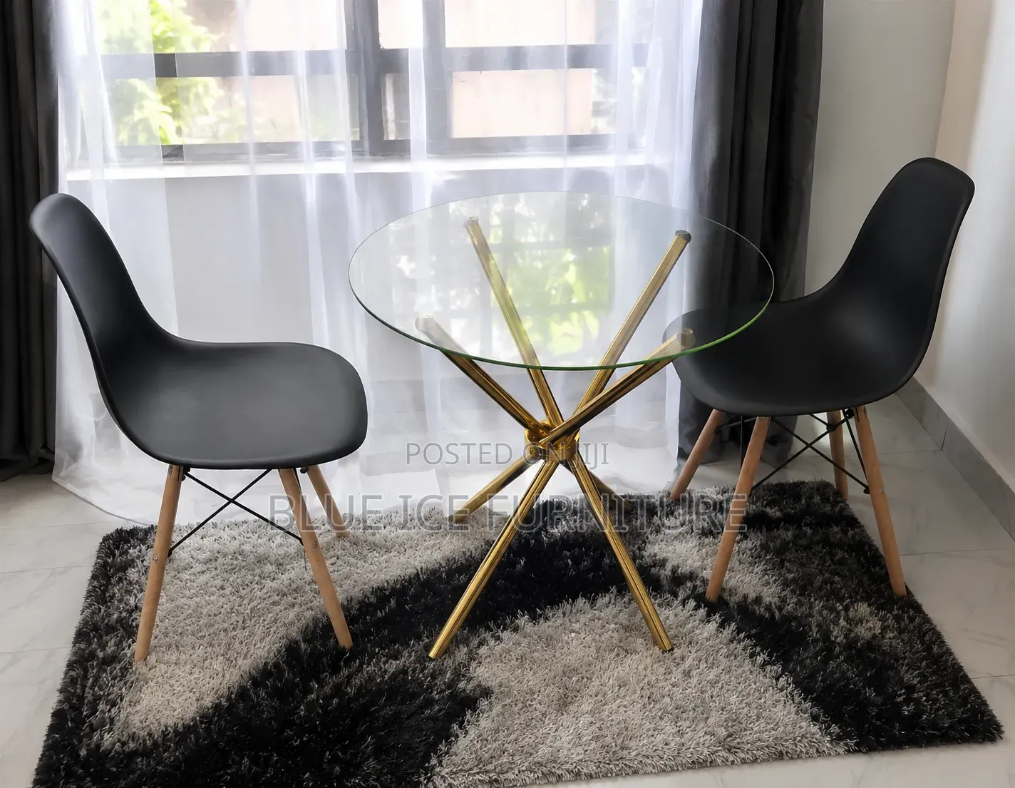 Glass Dining Chair