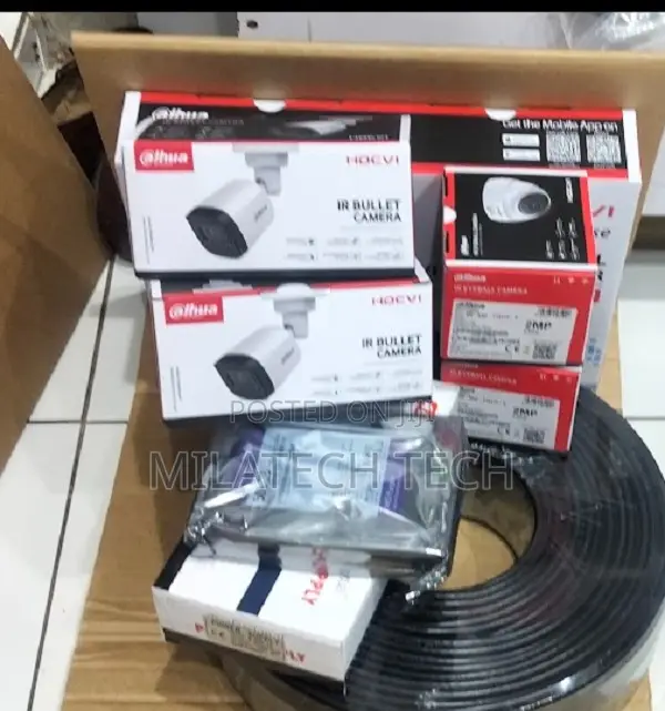 Dahua 4 Camera CCTV Complete Kit Full HD 1080P DVR Security System