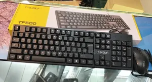 T-Wolf TF500 Business Wired Keyboard Mouse Combo