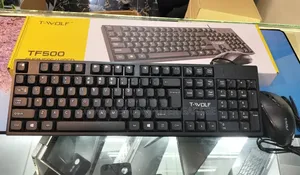 T-Wolf TF500 Business Wired Keyboard Mouse Combo