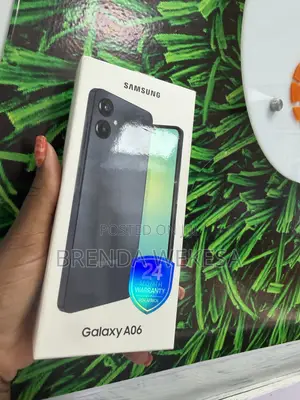 New Samsung Galaxy A06 64 GB Black