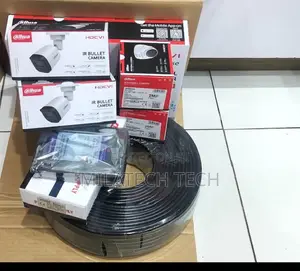 Dahua 4 Camera Security System Full Kit DVR,