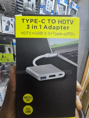 Type-C to HDMI Adapter With USB 3.0 PD Fast Charge