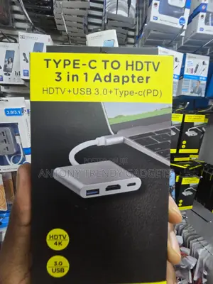 USB Type-C to HDMI Adapter With PD Charging USB Port