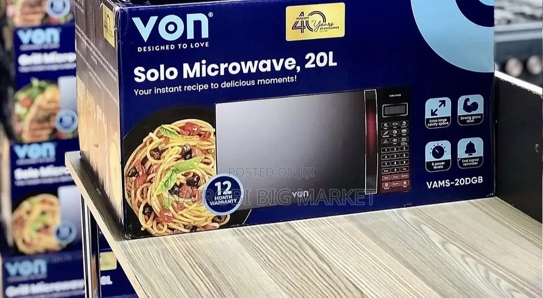 Von Manual 20 Litres Microwave