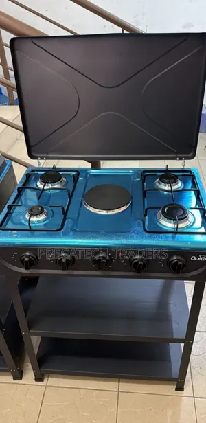 Olelon 4+1 Standing Cooker With Storage Rack