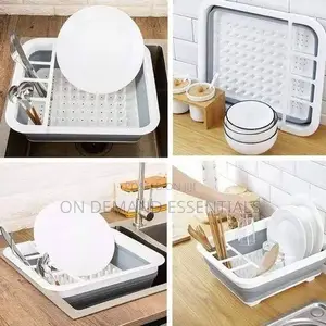 Collapsible Dish Rack Drainer
