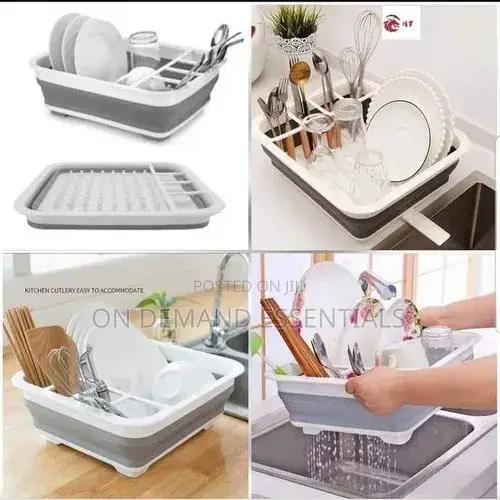 Collapsible Dish Rack Drainer