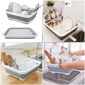 Collapsible Dish Rack Drainer
