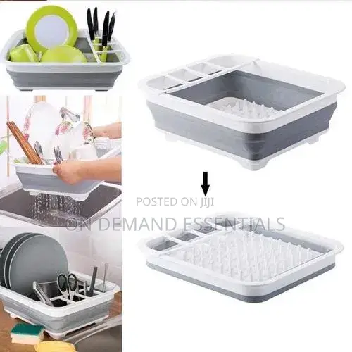Collapsible Dish Rack Drainer