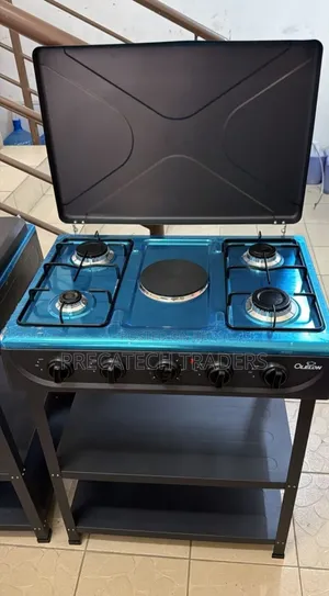 Olelon 4+1 Gas Cooker With Shelves