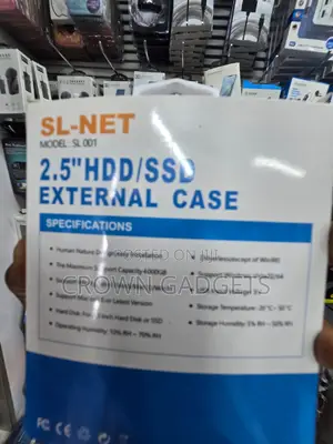 SL-NET 2.5 HDD SSD Enclosure SATA USB Hard Drive Case