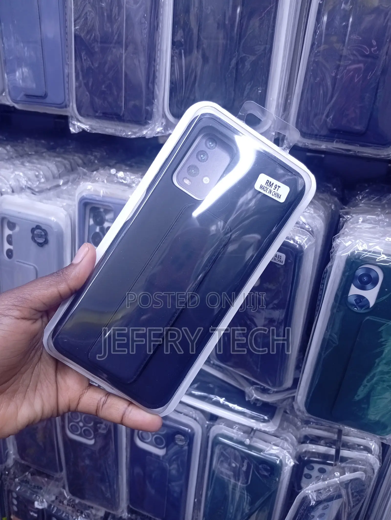Xiaomi Redmi Note 9T Case Features a Vertical Folding Stand