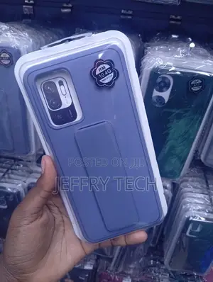 Redmi Note 10 4G Simple Blue Protective TPU Silicone Phone Case