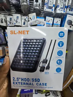 USB External Case for 2.5 Inch HDD SSD SL-NET SL001