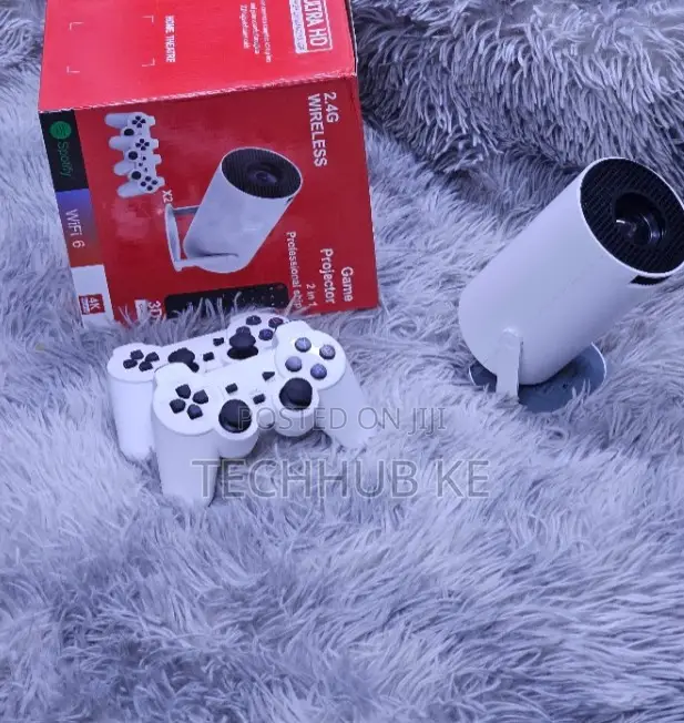 Smart Android Projector With Gaming Console - Hy300 Pro