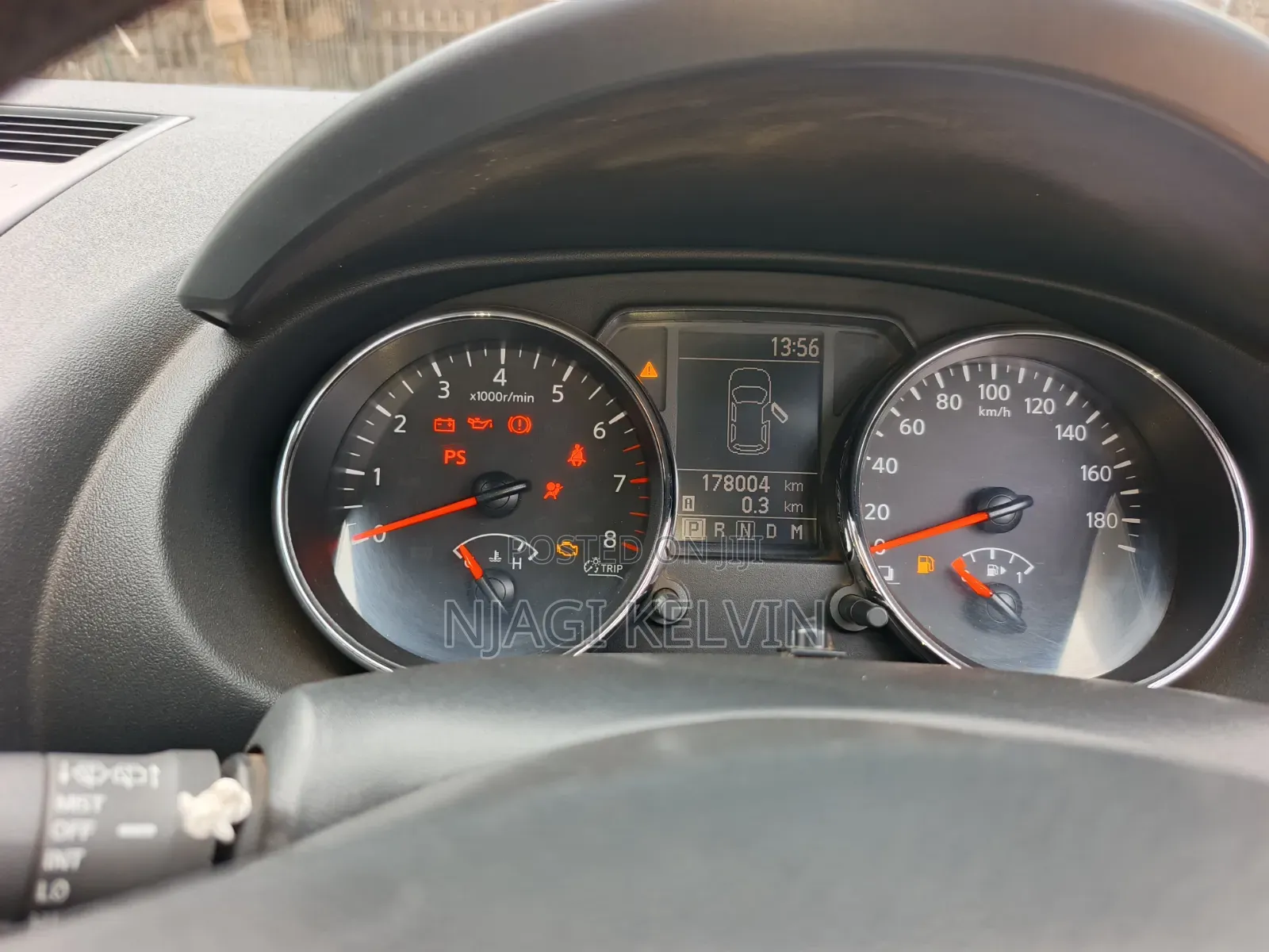 Nissan Dualis 2012 Black
