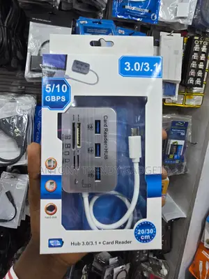 USB 3.1 Hub With SD Micro SD Card Reader for Laptop PC