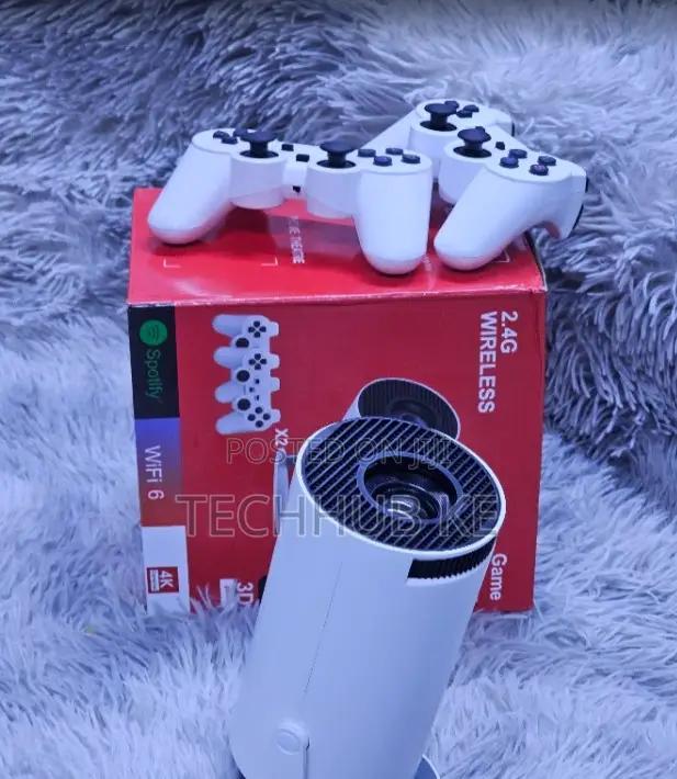 Portable HY300 Gaming Android Projector WiFi 6 Bluetooth Min Projector