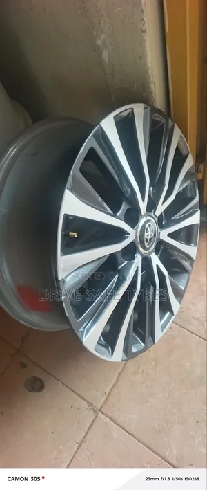 20 Inch Brand New Ex Japan Prado Land Cruiser Rims Set Black Silver
