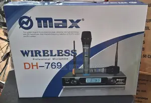 Max Wireless Pair Microphone Dh 769 Double