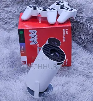 Smart Android Gaming Projector With Bluetooth and HDMI Input Hy300