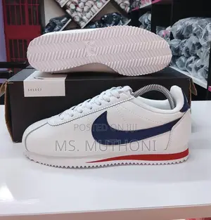Premium White Leather Nike Cort£z Size 38-45