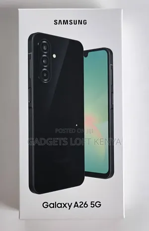 New Samsung Galaxy A26 128 GB Black