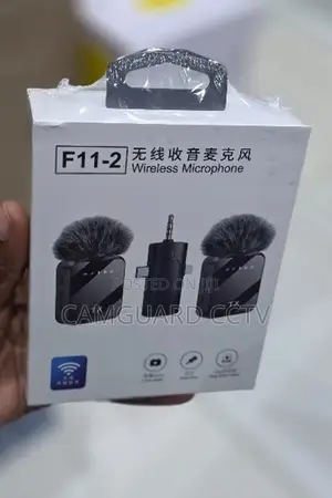 F11-2 Professional Dual Wireless Microphone for Vlogging