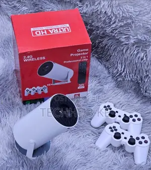 HY300 Android WiFi Projector With Wireless Controller Bundle