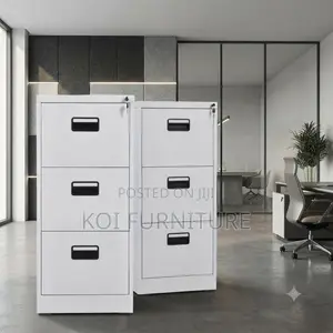 Office Workstation; Three Drawers Steel Office Tailored Cabinet