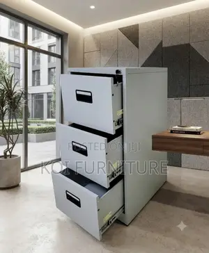 Office Workstation; Three Drawers Steel Office Tailored Cabinet
