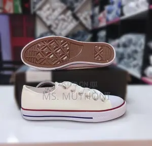 Classic White Low-Top Canvas Sneakers Size 38-45
