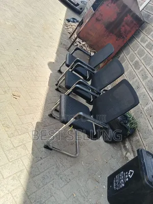 Modern Black Waiting Chairs Affordable and Quality