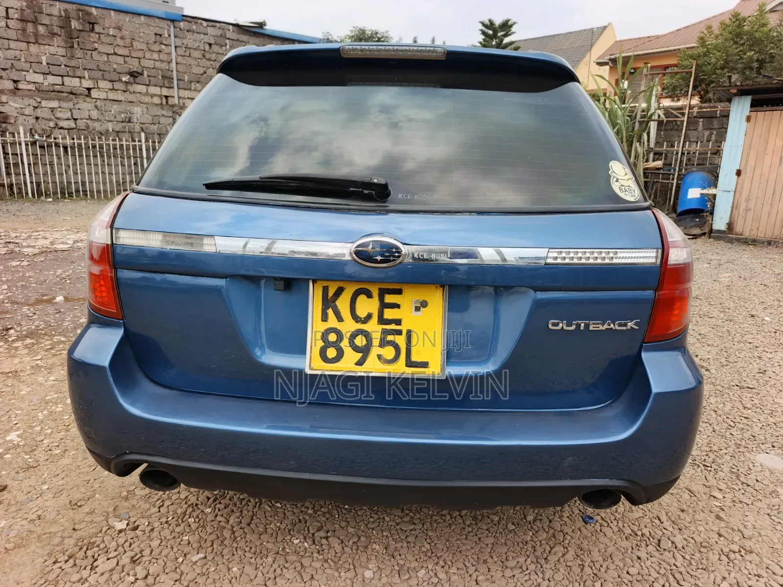Subaru Outback 2009 Blue