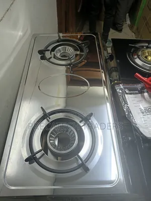 Ramtons Stainless Steel Gas Stove – Double Burner