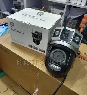 4G V380Pro Outdoor AI Surveillance Camera Real-Time Monitoring
