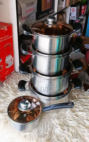 JP 10pc Stainless Steel Cookware Set | Pots Saucepan