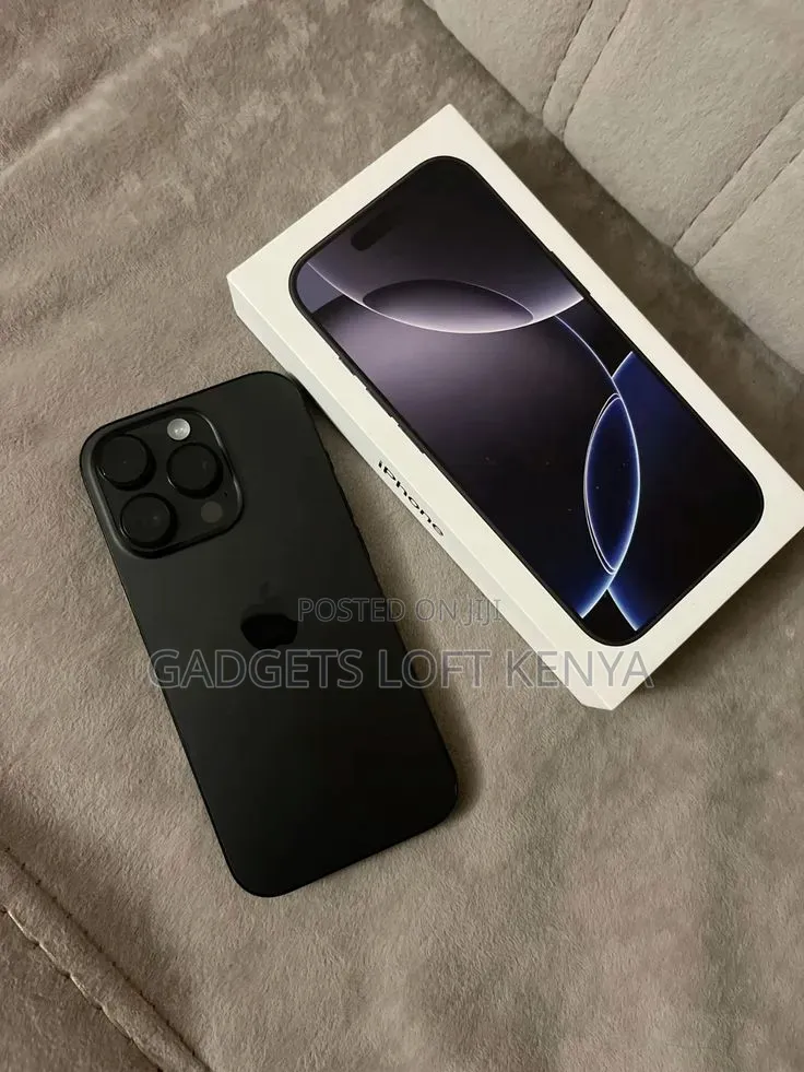 New Apple iPhone 16 Pro 128 GB Black