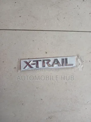 Nissan X-Trail Name Badge Emblem – Premium Chrome